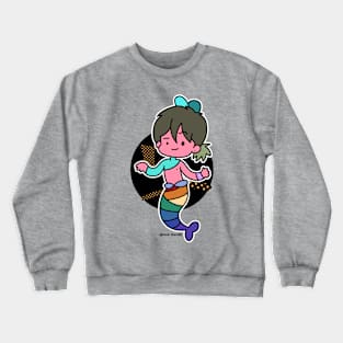 Rainbow merman Crewneck Sweatshirt